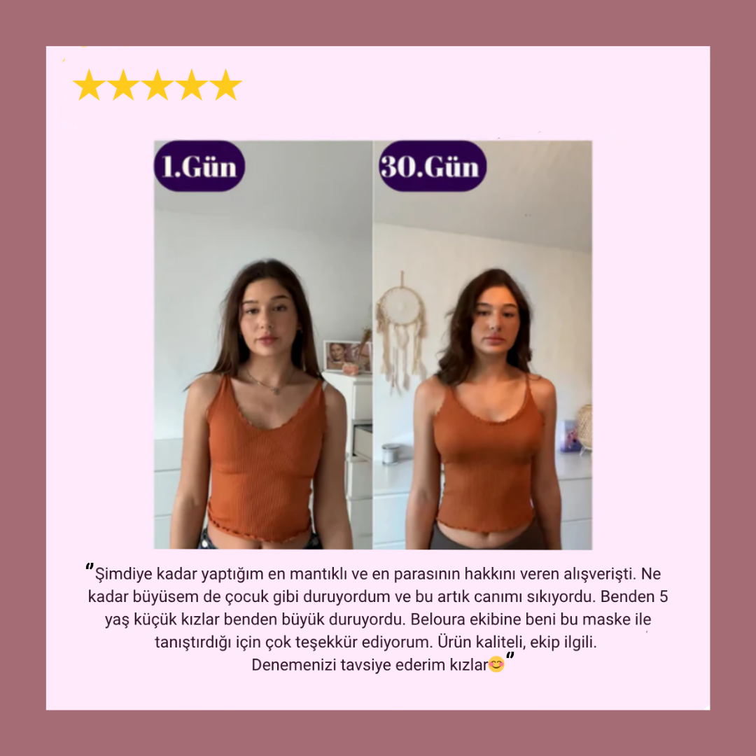 Beloura Gold Kolajen Göğüs Maskesi